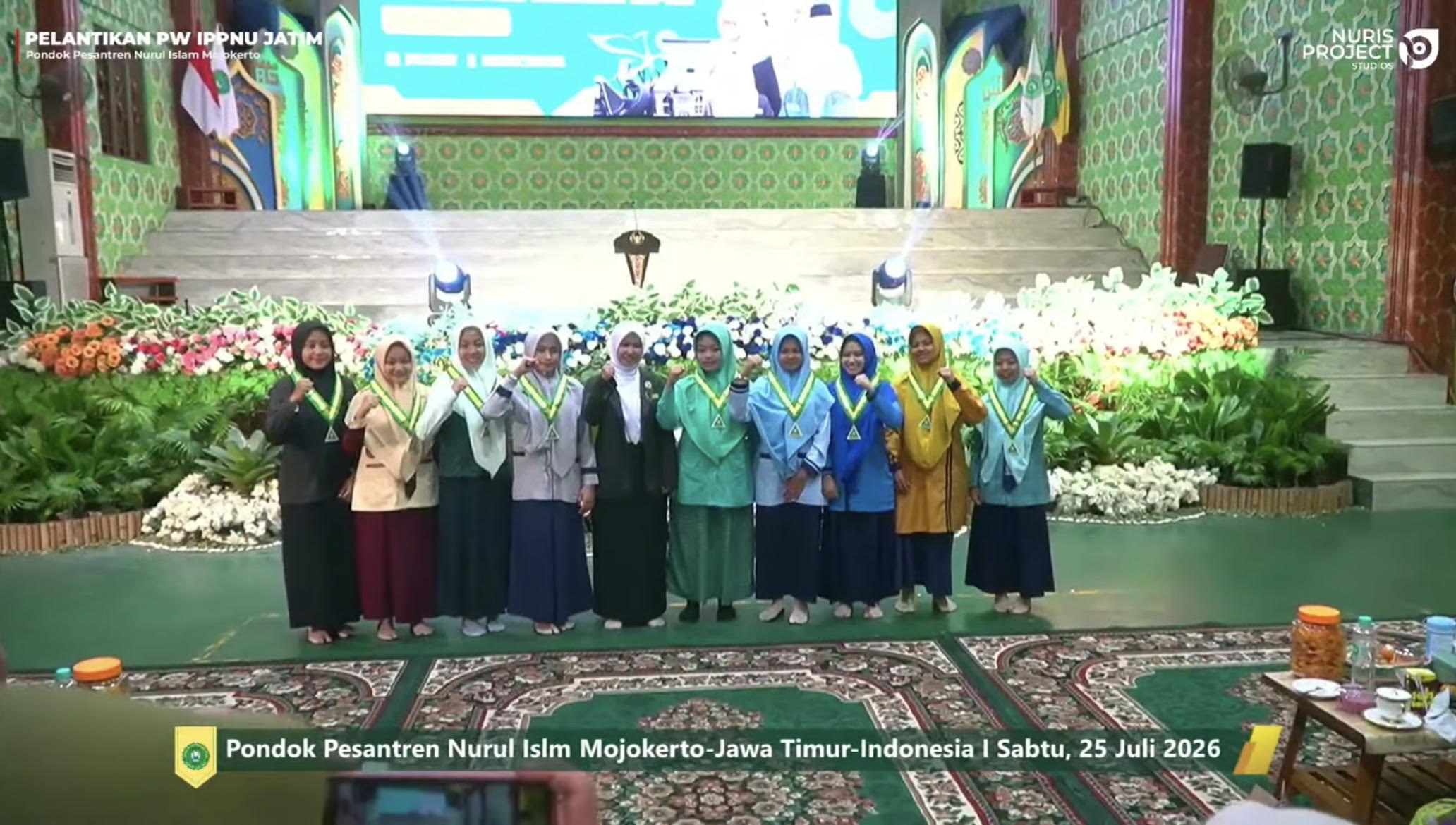 NURIS Cetak Sejarah! Sembilan Pimpinan Komisariat IPPNU Resmi Berdiri Sekaligus